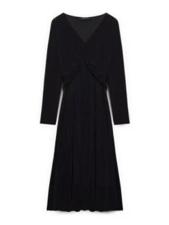 Fiorella Rubino Sukienka wieczorowa 7054T001730N033 Czarny Regular Fit
