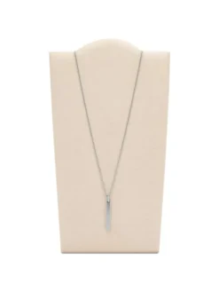 Fossil Naszyjnik JF03988040 Srebrny