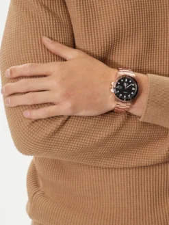 Fossil Zegarek Blue FS6027 Złoty