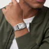 Fossil Zegarek Carraway FS6008 Srebrny