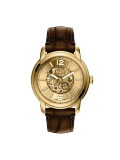Fossil Zegarek Fossil Heritage ME3279 Brązowy