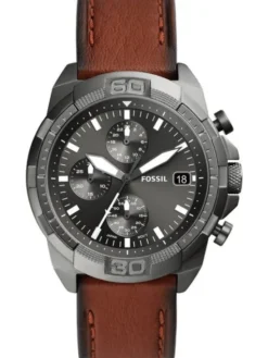 Fossil Zegarek FS5855 Brązowy