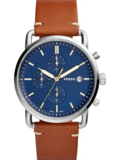 Fossil Zegarek FS5401 Srebrny