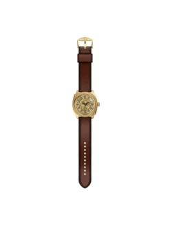 Fossil Zegarek Machine ME3278 Brązowy