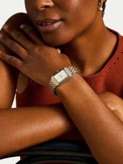 Fossil Zegarek Raquel ES5368 Złoty