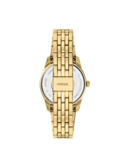 Fossil Zegarek Scarlette ES5460 Złoty