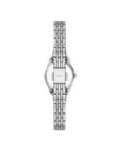 Fossil Zegarek Scarlette Mini Three-Hand ES5475 Srebrny