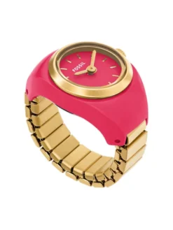 Fossil Zegarek Watch Ring ES5414 Różowy