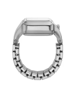 Fossil Zegarek Watch Ring ES5344 Srebrny