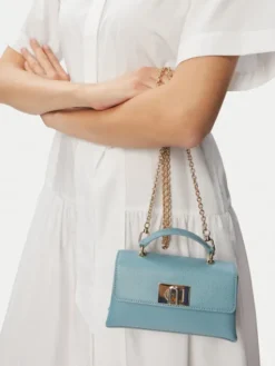 Furla Torebka 1927 Mini  WE00423 ARE000 CN 4896S Niebieski jasny