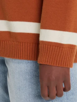 Gant Sweter 4805341 Brązowy Relaxed Fit