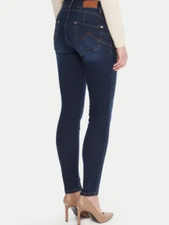 Gaudi Jeansy 521BD26024 Granatowy Slim Fit