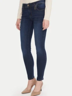 Gaudi Jeansy 521BD26024 Granatowy Slim Fit