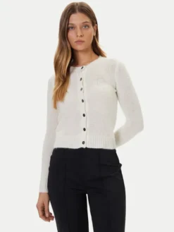 Gaudi Kardigan 521BD53011 Écru Regular Fit