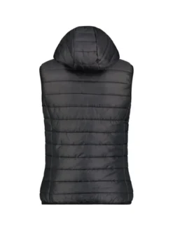 Geographical Norway Bezrękawnik WW2008E/GNO-Black Czarny Regular Fit