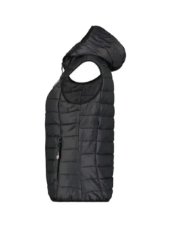Geographical Norway Bezrękawnik WW2008E/GNO-Black Czarny Regular Fit