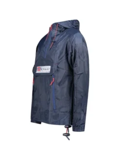 Geographical Norway Kurtka przeciwdeszczowa WW4244H/GN-Navy Granatowy Regular Fit