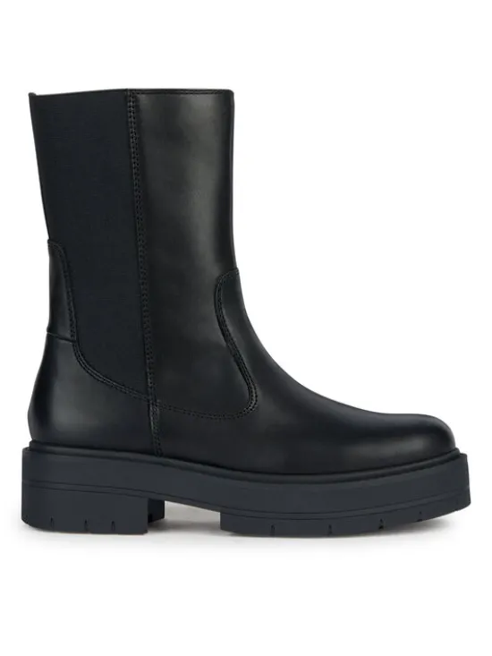 Geox Botki D Spherica Ec7 D36VDK 00043 C9999 Czarny
