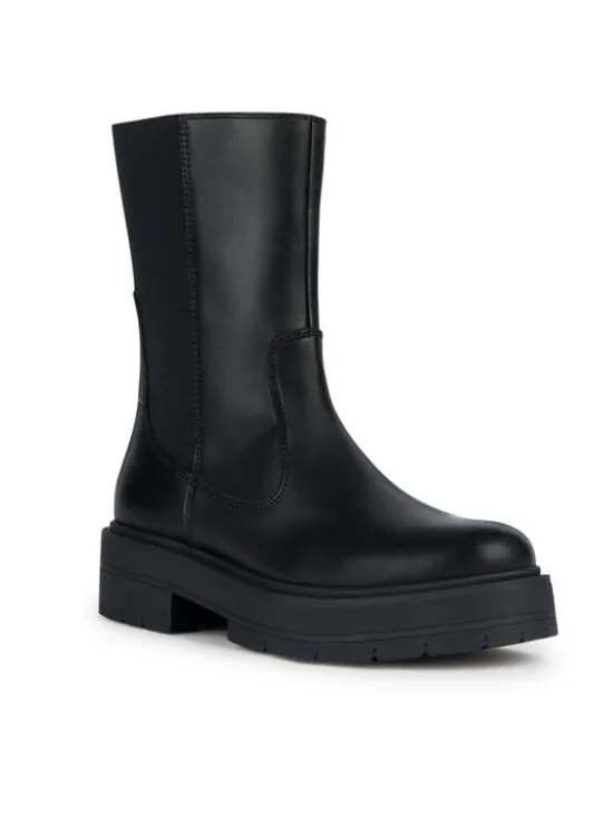 Geox Botki D Spherica Ec7 D36VDK 00043 C9999 Czarny