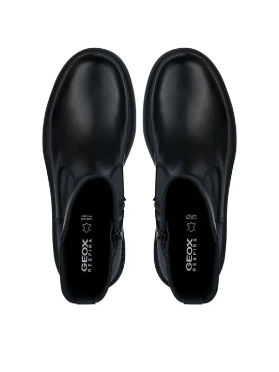 Geox Botki D Spherica Ec7 D36VDK 00043 C9999 Czarny
