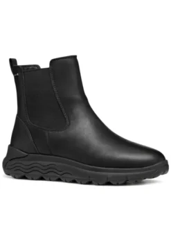 Geox Botki D Spherica 4X4 B Abx D5626A 00085 C9999 Czarny