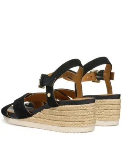 Geox Espadryle D Ischia Corda D55HHB 00020 C9999 Czarny