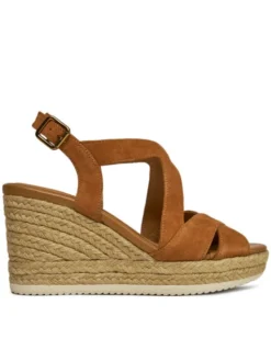 Geox Espadryle D Ponza D35GVC 00021 C6001 Brązowy