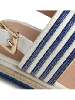 Geox Espadryle D S. Leelu'e D02GFE 04311 C0006 Biały