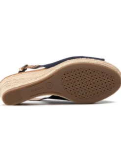 Geox Espadryle D Soleil A D15N7A 01143 C4152 Granatowy