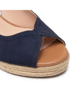 Geox Espadryle D Soleil A D15N7A 01143 C4152 Granatowy