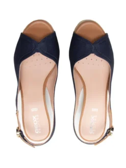 Geox Espadryle D Soleil A D15N7A 01143 C4152 Granatowy