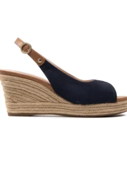 Geox Espadryle D Soleil A D15N7A 01143 C4152 Granatowy