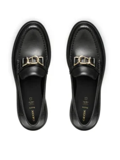 Geox Loafersy D Spherica Ec1 B D66DKG 43 C9999 Czarny