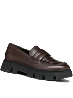 Geox Loafersy D Vilde D46UAC 00043 C6024 Brązowy