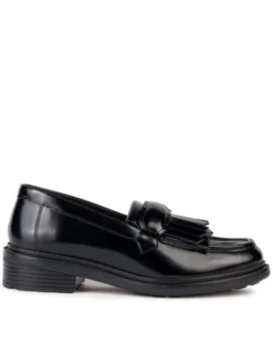 Geox Loafersy D Walk Pleasure D36TGC 00038 C9999 Czarny