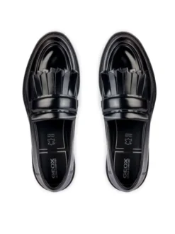 Geox Loafersy D Walk Pleasure D36TGC 00038 C9999 Czarny