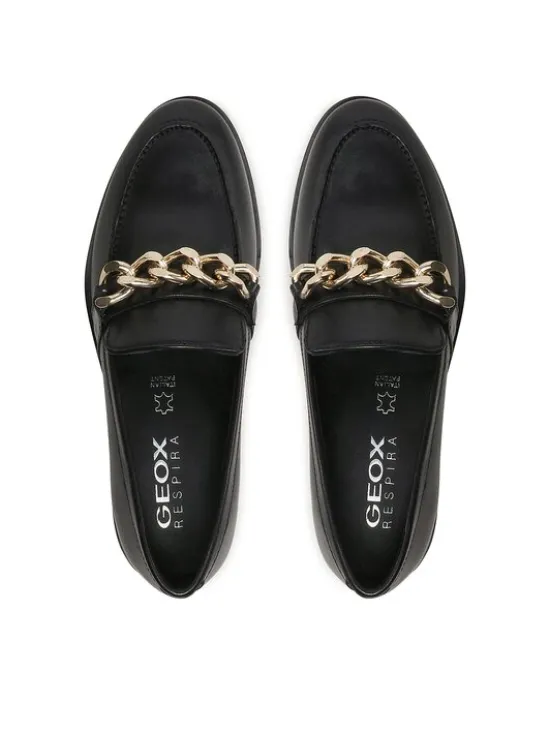 Geox Lordsy Donna Brogue H D262UH 00043 C9999 Czarny
