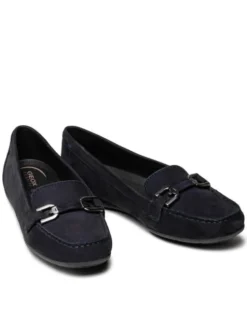 Geox Mokasyny D Annytah Moc A D84BMA 00032 C4007 Czarny