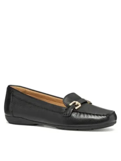Geox Mokasyny D Annytah Moc B D56BMB-00046 C9999 Czarny