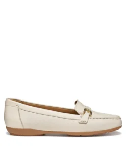 Geox Mokasyny D Annytah Moc B D56BMB-00046 C1122 Beżowy