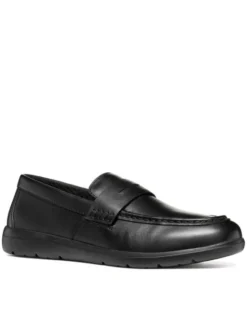 Geox Mokasyny U Leitan U663QB 00085 C9999 Czarny