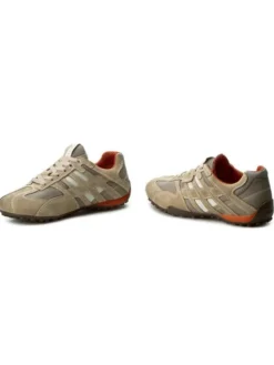 Geox Półbuty U Snake K U4207K 02214 C0845 Beżowy