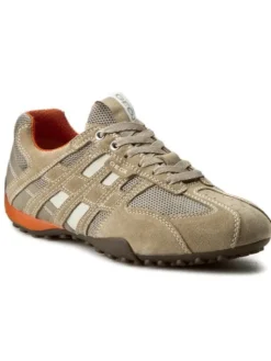 Geox Półbuty U Snake K U4207K 02214 C0845 Beżowy