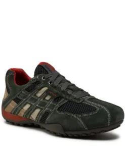 Geox Półbuty U Snake K U4207K 02214 C1300 Zielony