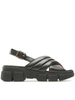 Geox Sandały D Lisbona D35PSA00085C9999 Czarny