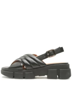 Geox Sandały D Lisbona D35PSA00085C9999 Czarny
