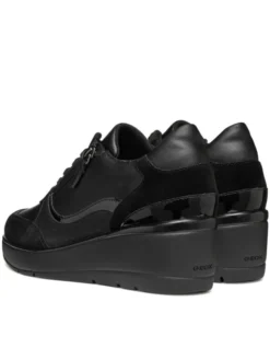 Geox Sneakersy D Ilde D46RAA 05422 C9999 Czarny