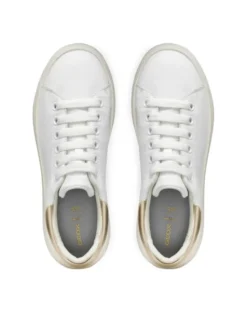 Geox Sneakersy D Spherica Ec4.1 D45TCD 085BN C1327 Biały