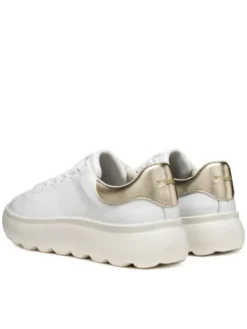 Geox Sneakersy D Spherica Ec4.1 D45TCD 085BN C1327 Biały