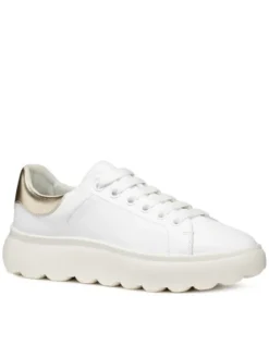 Geox Sneakersy D Spherica Ec4.1 D45TCD 085BN C1327 Biały